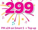 Samsung J1 Ace Neo-On Smart S + Top Up