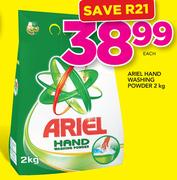 Ariel Hand Washing Powder-2Kg