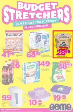 Game JHB : Budget Stretchers (19 Apr - 24 Apr 2017), page 1