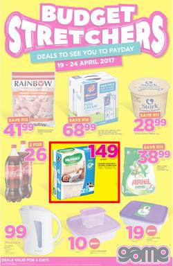 Game JHB : Budget Stretchers (19 Apr - 24 Apr 2017), page 1