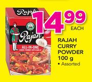 Rajah Curry Powder Assorted-100g