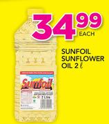 Sunfoil Sunflower Oil-2Ltr