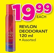 Revlon Deodorant Assorted-120ml