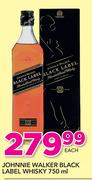 Johnnie Walker Black Label Whisky-750ml