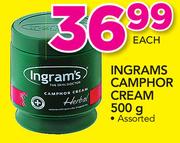 Ingrams Camphor Cream Assorted-500g