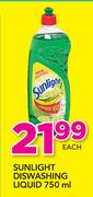 Sunlight Dishwashing Liquid-750ml
