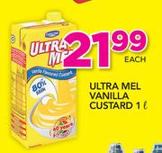 Ultra Mel Vanilla Custard-1Ltr