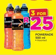 Powerade Assorted-3 x 500ml