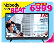 JVC 55" UHD Smart LED TV With Built-In Soundbar LT-55N875