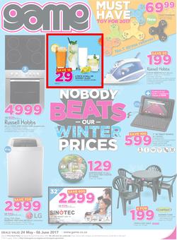 Game : Nobody Beats Our Winter Prices (24 May - 6 June 2017), page 1