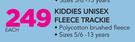 Everlast Kiddies Unisex Fleece Trackie-Each