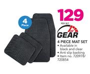 1st Gear 4 Piece Mat Set
