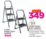 Home Quip 3 Step Heavy Duty Ladder