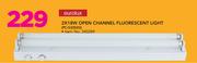 Eurolux 2X18W Open Channel Fluorescent Light PC-G220ZG