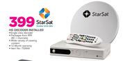 StarSat HD Decoder Installed