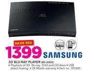 Samsung 3D Blu-Ray Player BD-J5500