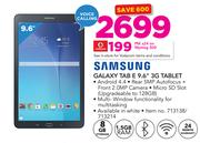 Samsung Galaxy Tab 9.6" 3G Tablet-On Mymeg 500