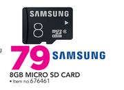 Samsung 8GB Micro SD Card