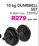 Everlast 10Kg Dumbbell Set 