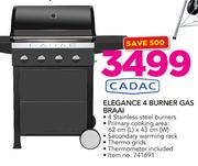 Cadac Elegance 4 Burner Gas Braai