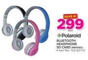 Poaroid Bluetooth Headphone SD Card-Each