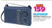 Telefunken Portable Radio TR-100
