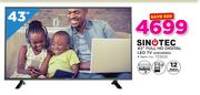 Sinotec 43" Full HD Digital LED TV 43E3000G