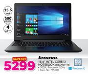 Lenovo 15.6" Intel Core i3 Notebook IDEPAD 110