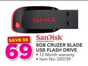 Sandisk 8GB Cruzer Blade USB Flash Drive