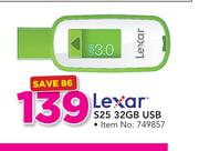 Lexar S25 32GB USB