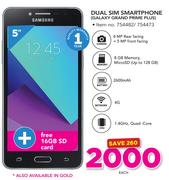 Samsung Dual Sim Smartphone Galaxy Grand Prime Plus-Each