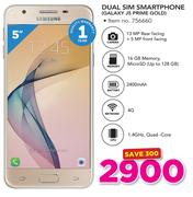 Samsung Dual Sim Smartphone Galaxy J5 Prime Gold