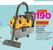Bennett Read Wet & Dry Vacuum Cleaner Tough 15 HVC215