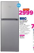 KIC 216Ltr Metallic Top Freezer Fridge KTF 523 1 ME