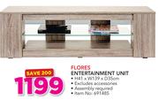 Flores Entertainment Unit H41 x W139 x D35cm