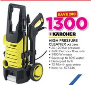 Karcher High Pressure Cleaner K2 360