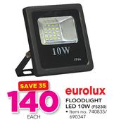 Eurolux Floodlight LED 10W FS230-Each