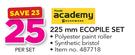 Academy 225 mm Ecopile Set-Per Set