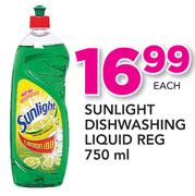 Sunlight Dishwashing Liquid Regular-750ml