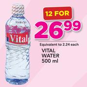 Vital Water-12x500ml
