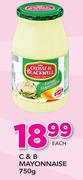 C & B Mayonnaise-750g