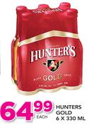 Hunters Gold-6x330ml