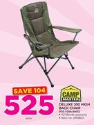 Campmaster Deluxe 300 High Back Chair F03-100A-860G