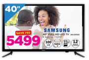 Samsung 40" Full HD LED TV 40J5000