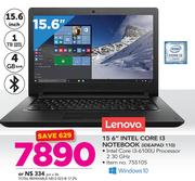 Lenovo 15.6" Intel Core i3 Notebook IDEAPAD 110