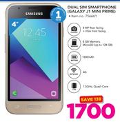 Samsung Dual Sim Smartphone Galaxy J1 Mini Prime