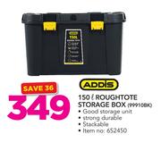 Addis 150Ltr Roughtote Storage Box 99910BK