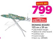 Retractaline Ironing Board-123 cm x 39 cm Each