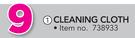 1st Gear Cleaning Cloth