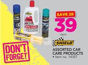 Shield Assorted Car Care Products-Each